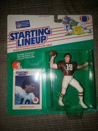 1988 Bernie Kosar Starting Lineup Football Figure Cleveland Browns