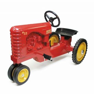 Massey Harris 33 Narrow Front Pedal Tractor By Scale Models Ft - 0969