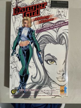 Danger Girl Abbey Chase 1/6 Female Action Figure Dragon 73038 12 " Very Rare