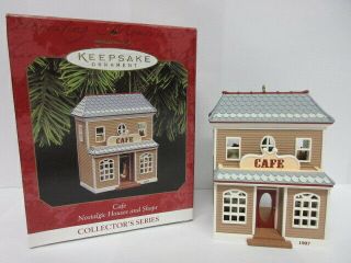 Hallmark Keepsake Nostalgic Houses & Shops,  Cafe,  1997