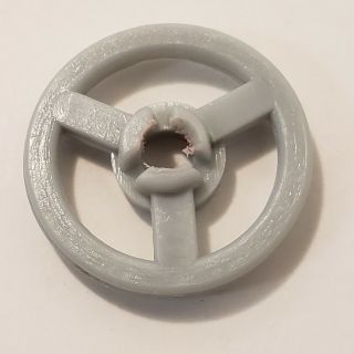 Ghostbusters Ecto 500 Steering Wheel Replacement Part Vintage 1989 2