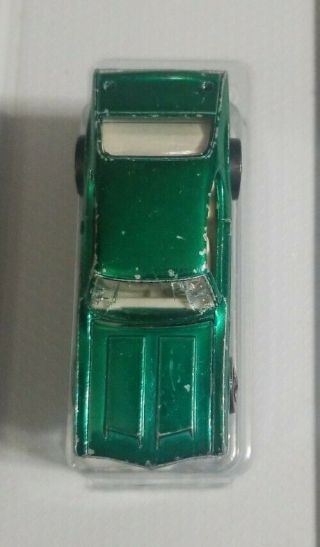 Vintage Hot Wheels Redline Olds 442 Emerald Green 1971 3