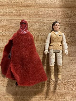 Star Wars Vintage Hoth Princess Leia Emperor’s Royal Guard Kenner Figures
