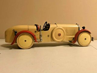 Meccano Constructor Racer Pressed Steel Toy Car 1930 