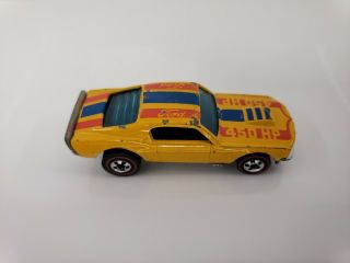 Hotwheels 1975 Mustang Stocker Yellow Redline,  Kidstoyz®