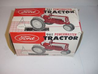 1/12 Vintage Ford 961 Powermaster Tractor By Hubley W/box