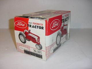 1/12 Vintage Ford 961 Powermaster Tractor by Hubley W/Box 3