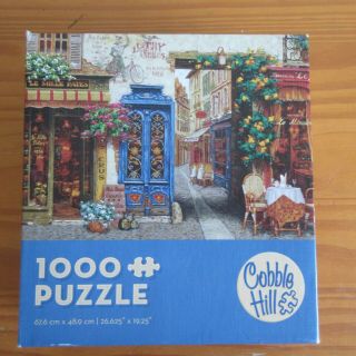 Cobble Hill Rue Lafayette Victor Schvaiko French Theme 1000 Pc Puzzle