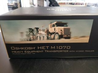Oshkosh Het M1070 Transporter M1000 Trailer Sword Twh 1:50 Model Sw1500 - C