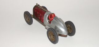 Hubley Cast Iron No.  5 Racer in Red 9 - 1/2 