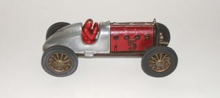 Hubley Cast Iron No.  5 Racer in Red 9 - 1/2 