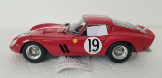 1/18 Cmc 1962 Ferrari 250 Gto 19 Le Mans Rare Nib