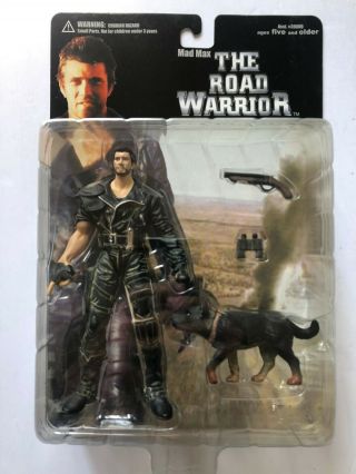 Mad Max The Road Warrior Series 1 Mad Max With Dog Action Figure N2toys Wb 2000