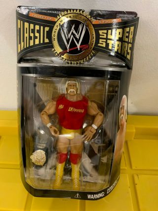 Wwe Wwf Hulk Hogan Figure Classic Superstars Jakks Very Rare
