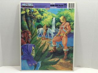 Golden Masters Of The Universe Extra Thick Frame Tray Puzzle 1982