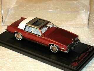 Emc 1985 Cadillac Eldorado Biarritz Handmade Red 1/43 Pivtorak Vertex Rare