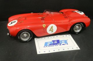 1954 Bbr Ferrari 375 Plus Lemans Winner Scale 1:18 With Tag Limited 3498/6006