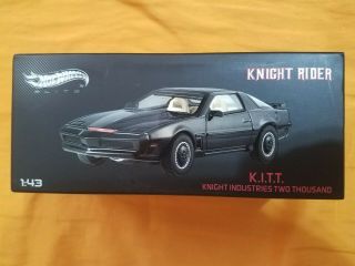 Hot Wheels Knight Rider Kitt 1:43 From Mattel,  Very Rare,