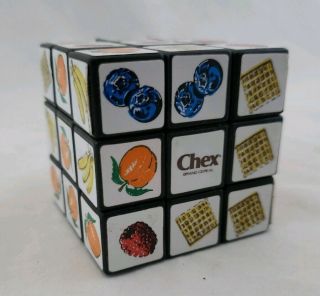 Vintage 1980s Chex Cereal Rubik 