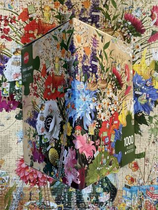 Heye 1000 Piece Jigsaw Puzzle Flower’s Life Ravensburger Educa