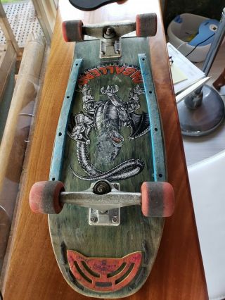 Vintage Steve Caballero Powell Peralta 1990 Complete Skateboard