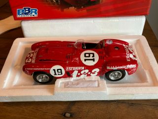 Bbr 1:18 Ferrari 375 Plus Pan Americana Carrera 19 1954 Retro Vintage Racing