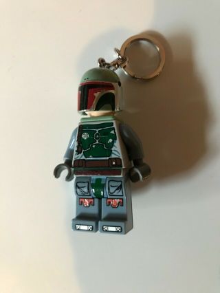 Lego Star Wars Boba Fett Key - Chain Led Lite Torch Light Up Keychain