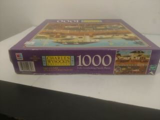 Vintage MB 1000pc Charles Wysocki Puzzle Sand & Sea 2000 Complete 3