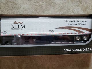 DCP KLLM Transport Services 1/64 Diecast Promotions First Gear 60 - 0748 3
