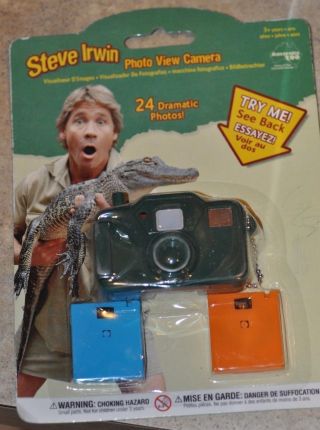 Steve Irwin Eco Expedition Australian Zoo Photo View Camera In Package