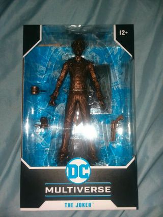 The Joker Bronze Chase Figure Version From Dc Multiverse Arkham Asylum