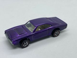 Hotwheels Redline Custom Dodge Charger In Purple Minty
