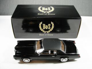 1/18 Scale Resin Model Car 1967 Cadillac Eldorado Black w Box BOS 2