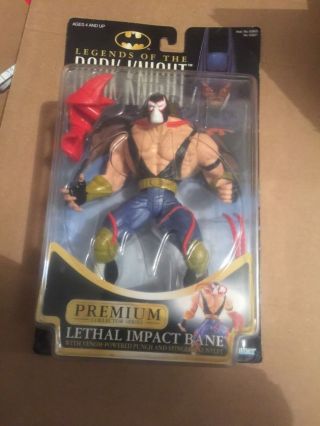 Legends Of The Dark Knight 1996 Kenner Lethal Impact Bane Action Figure