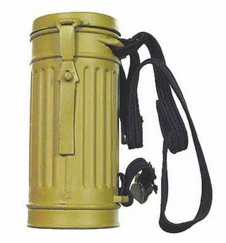 Wwii German Reinhardt - Gas Mask Canister - 1/6 Scale Dragon Figure Accessory