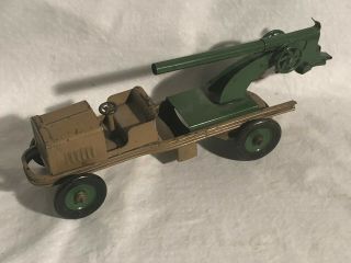Kingsbury Toys Wind Up Army Artillery Toy Truck