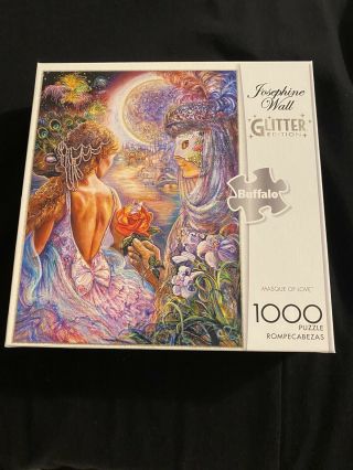 Buffalo Games Josephine Wall Glitter ‘mask Of Love’ 1000 Piece Jigsaw Puzzle