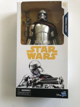 Star Wars The Last Jedi Captain Phasma 12 Inch Action Figure With Blaster