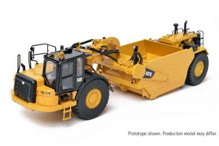`ccm Cat 637k Coal Bowl Wheel Tractor - Scraper Caterpillar 1/48 Nib 2017