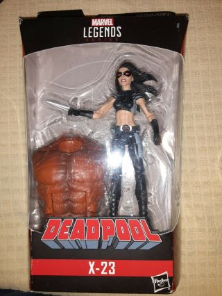 Marvel Legends Deadpool Series6” Figure X - 23 (sasquatch Baf)