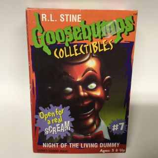 R L Stine Goosebumps Collectible Figure - Slappy The Dummy - 1996 -