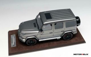 1/18 Motorhelix Mercedes Benz Amg G63 From 2019 In Silver