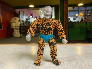 Vintage 1975 Mego Marvel Comics The Thing 8 " Figure Clothing Action Figure