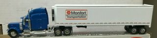 Liberty (spec Cast) Peterbilt Monfort Transportation Tractor/trailer 1/64