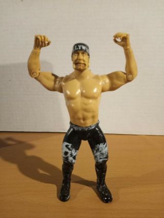 Wwf Jakks Hollywood Hulk Hogan R3 Tech Wrestling Figure Wwe Titan Sports Ecw Nwo