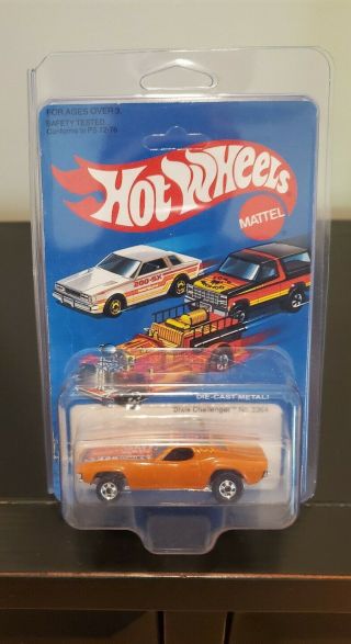 Hot Wheels 1981 Dixie Challenger - In Package,  Unpunched