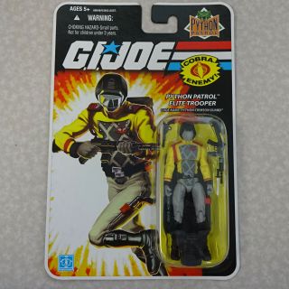2008 Hasbro G.  I.  Joe 25th Anniversary Python Patrol Elite Trooper Crimson Guard
