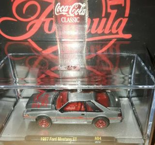 M2 Coke 1987 Ford Mustang Gt Raw Chase Coca Cola