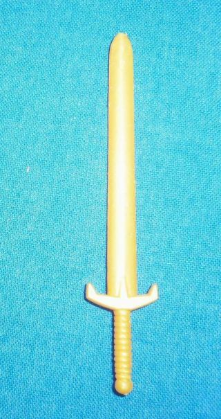 Vintage S&t Sales Speclatron Gold Sword Weapon Accessory Sungold He - Man Motu