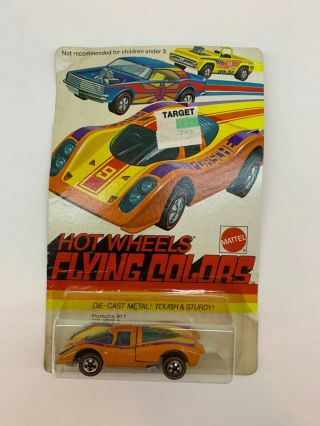 Hot Wheels Redline 1974 Porsche 917 Orange Flying Colors - 6972